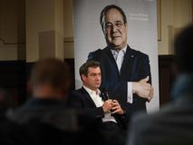 Politik: Sag halt auch was Gutes - Söder stellt Laschet-Biografie vor