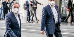 Kreise: Breiter Rückhalt für Laschet im CDU-Präsidium
