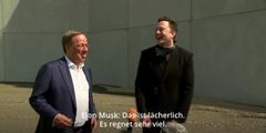 Tesla Grünheide: Laschet und Musk lachen über Wasser-Problem - Bürger entsetzt