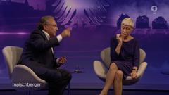 "Maischberger": Gast schreit in Sendung herum – auch Moderatorin überfordert