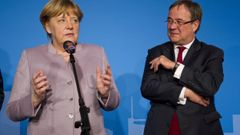 NRW-CDU: Merkels Flaute belastet ihren treuen Verteidiger Laschet